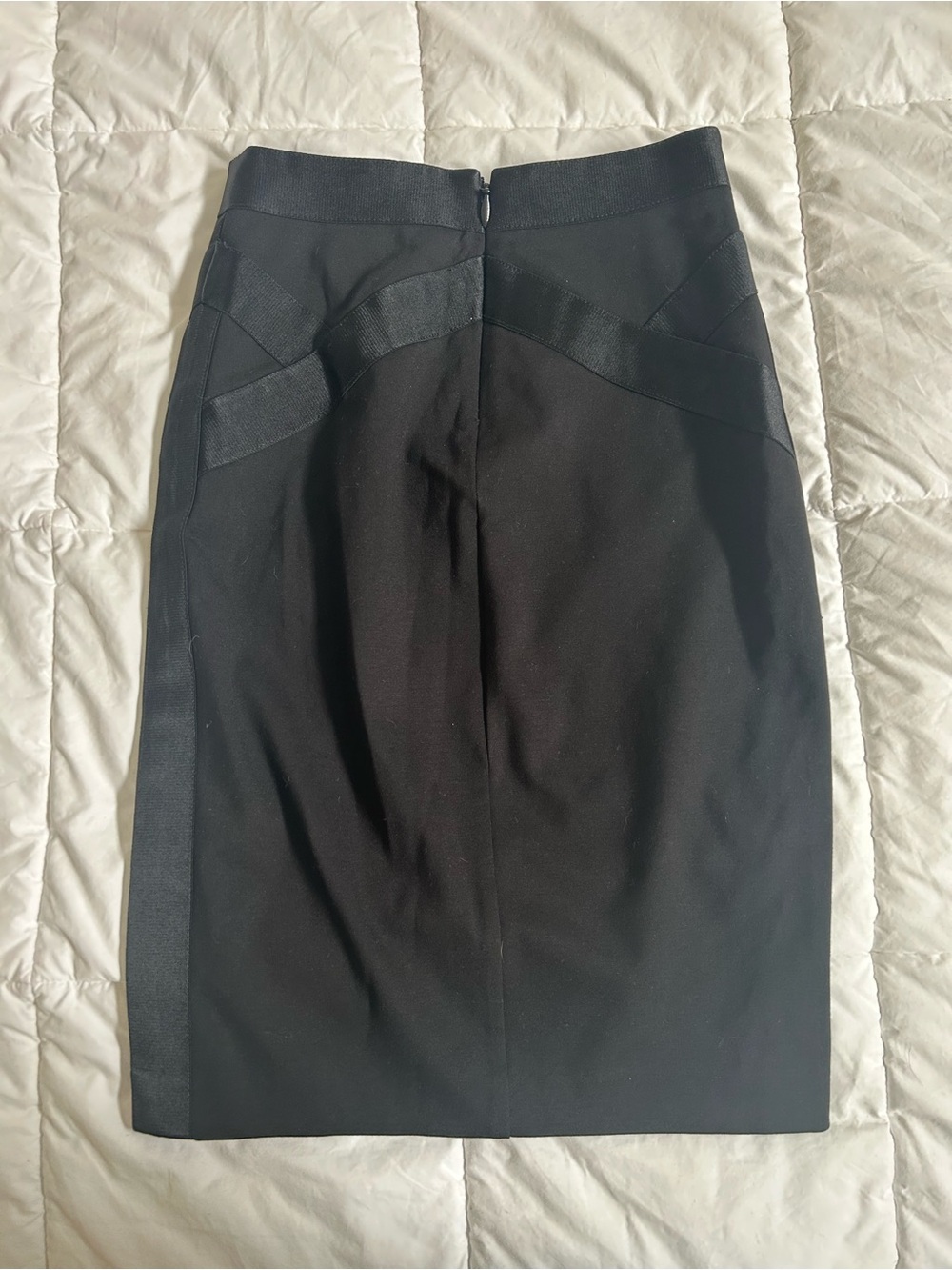 bebe Black Classic Pencil Skirt - Picture 3 of 4